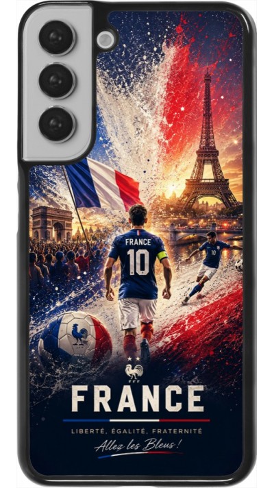 Samsung Galaxy S22+ Case Hülle - Fussball Frankreich splash 2026