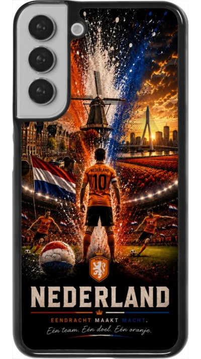 Samsung Galaxy S22+ Case Hülle - Fussball Niederlande splash 2026
