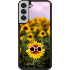Samsung Galaxy S22+ Case Hülle - Sunflower with glasses 2026