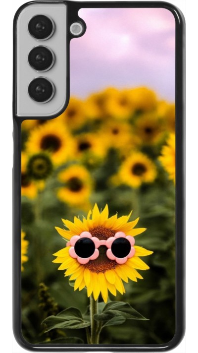Samsung Galaxy S22+ Case Hülle - Sunflower with glasses 2026