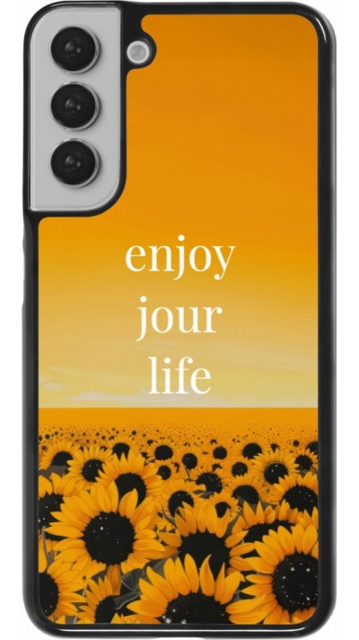Samsung Galaxy S22+ Case Hülle - Summer 2025 Enjoy your life