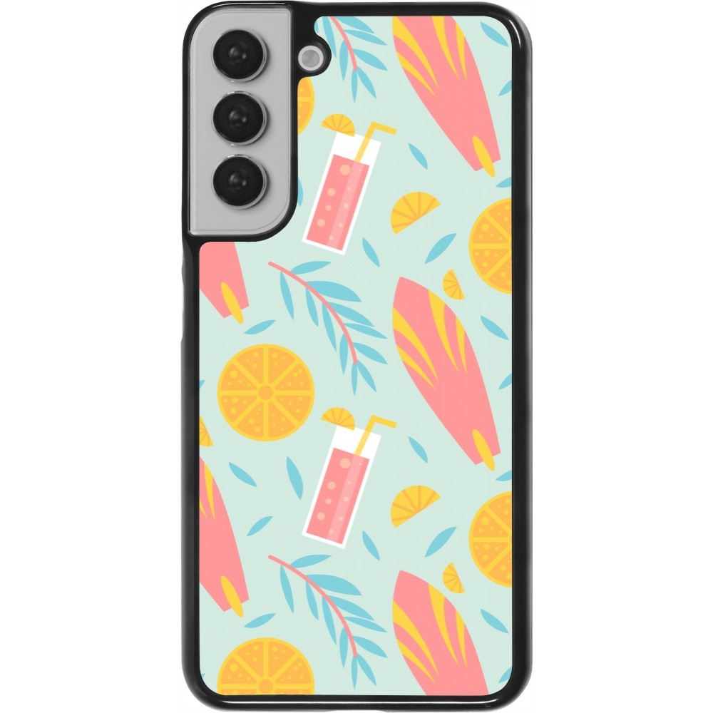 Samsung Galaxy S22+ Case Hülle - Summer 2025 Pattern citron