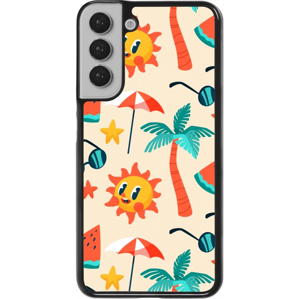 Samsung Galaxy S22+ Case Hülle - Summer 2025 Pattern soleil