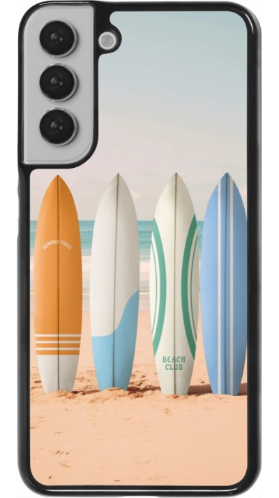 Samsung Galaxy S22+ Case Hülle - Summer surfboard 2025