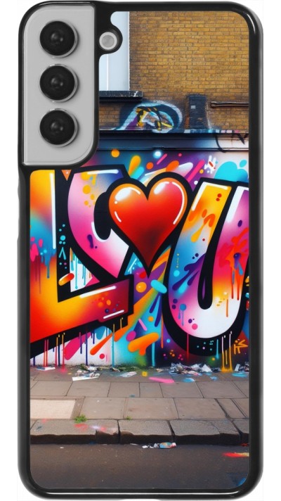 Coque Samsung Galaxy S22+ - Valentine 2025 Love U Tag