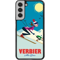 Samsung Galaxy S22+ Case Hülle - Verbier Ski Downhill