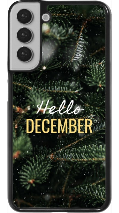 Samsung Galaxy S22+ Case Hülle - Winter 25 Winter hello december