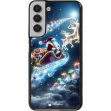 Samsung Galaxy S22+ Case Hülle - Weihnachten 2023 Verzauberter Weihnachtsmann