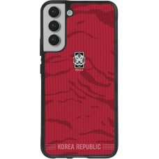 Samsung Galaxy S22+ Case Hülle - Silikon schwarz Südkorea 2026 personalisierbares Fussballtrikot