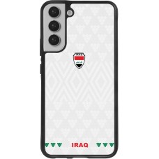 Samsung Galaxy S22+ Case Hülle - Silikon schwarz Irak 2026 personalisierbares Fussballtrikot