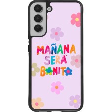Coque Samsung Galaxy S22+ - Silicone rigide noir Karol G Manana sera bonito