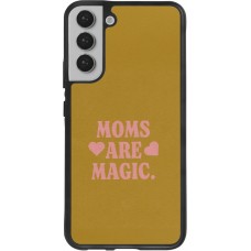 Samsung Galaxy S22+ Case Hülle - Silikon schwarz Mom 2026 Are Magic