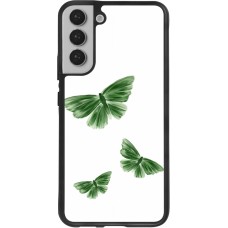 Samsung Galaxy S22+ Case Hülle - Silikon schwarz Butterflies 2026