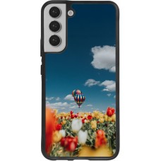Samsung Galaxy S22+ Case Hülle - Silikon schwarz Hot air balloon 2026