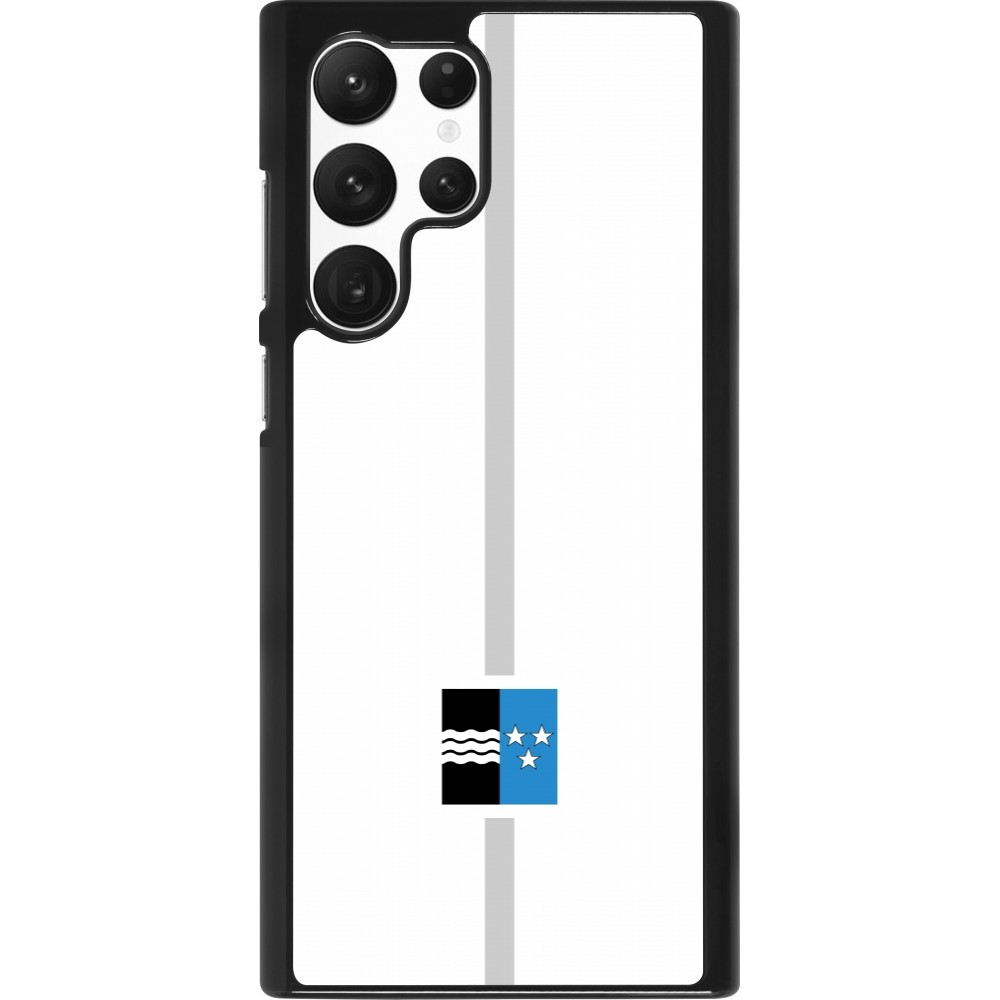 Coque Samsung Galaxy S22 Ultra - Canton AG blanc