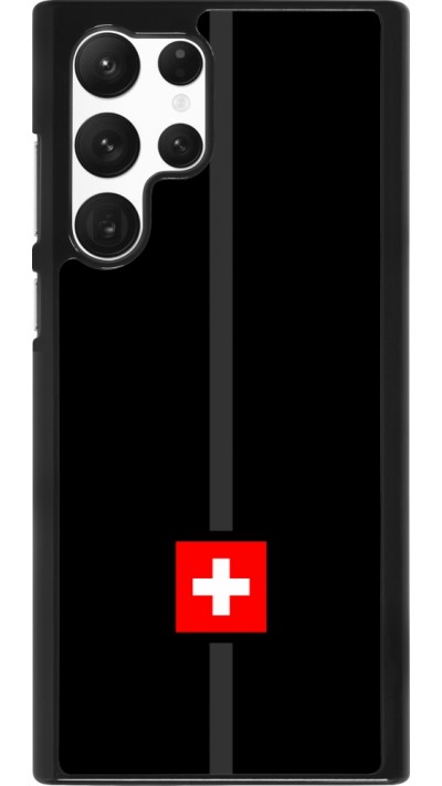 Coque Samsung Galaxy S22 Ultra - Canton CH noir