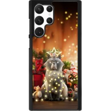 Samsung Galaxy S22 Ultra Case Hülle - Christmas 25 Xmas Cat
