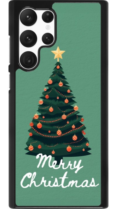 Samsung Galaxy S22 Ultra Case Hülle - Christmas 25 Xmas Tree