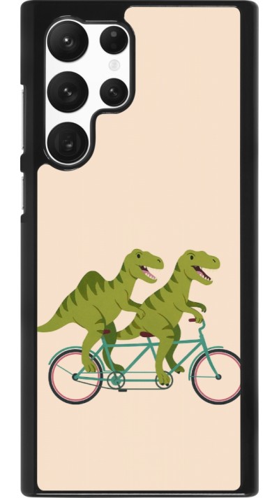 Samsung Galaxy S22 Ultra Case Hülle - Dinosaurs on bikes 2026