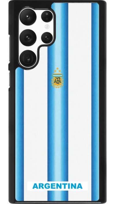Samsung Galaxy S22 Ultra Case Hülle - Argentinien 2026 personalisierbares Fussballtrikot