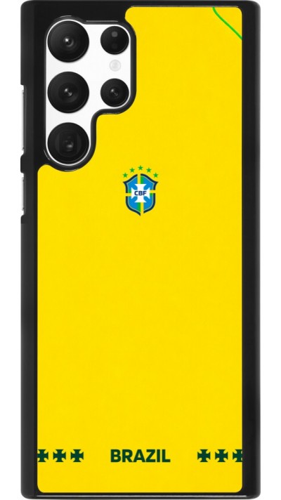 Samsung Galaxy S22 Ultra Case Hülle - Brasilien 2026 personalisierbares Fussballtrikot