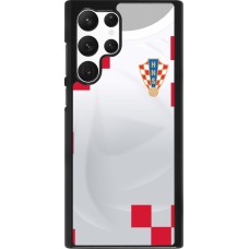 Samsung Galaxy S22 Ultra Case Hülle - Kroatien 2022 personalisierbares Fussballtrikot