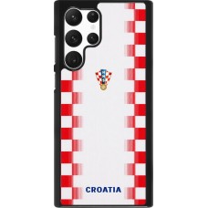 Samsung Galaxy S22 Ultra Case Hülle - Kroatien 2026 personalisierbares Fussballtrikot