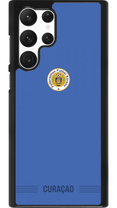 Samsung Galaxy S22 Ultra Case Hülle - Curaçao 2026 personalisierbares Fussballtrikot