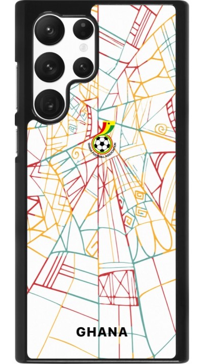 Samsung Galaxy S22 Ultra Case Hülle - Ghana 2026 personalisierbares Fussballtrikot