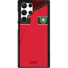 Samsung Galaxy S22 Ultra Case Hülle - Marokko 2022 personalisierbares Fussballtrikot