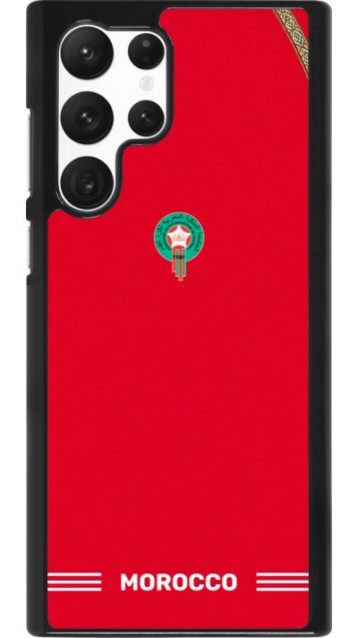 Samsung Galaxy S22 Ultra Case Hülle - Marokko 2026 personalisierbares Fussballtrikot