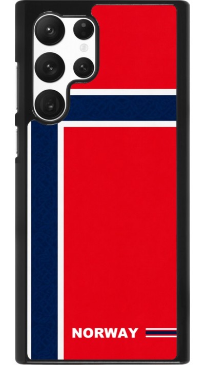 Samsung Galaxy S22 Ultra Case Hülle - Norwegen 2026 personalisierbares Fussballtrikot