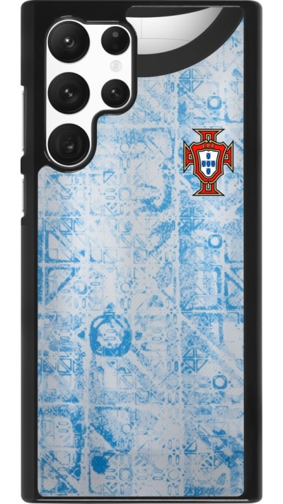 Samsung Galaxy S22 Ultra Case Hülle - Portugal Away personalisierbares Fussballtrikot