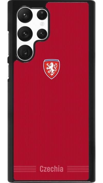 Samsung Galaxy S22 Ultra Case Hülle - Tschechische Republik 2026 personalisierbares Fussballtrikot