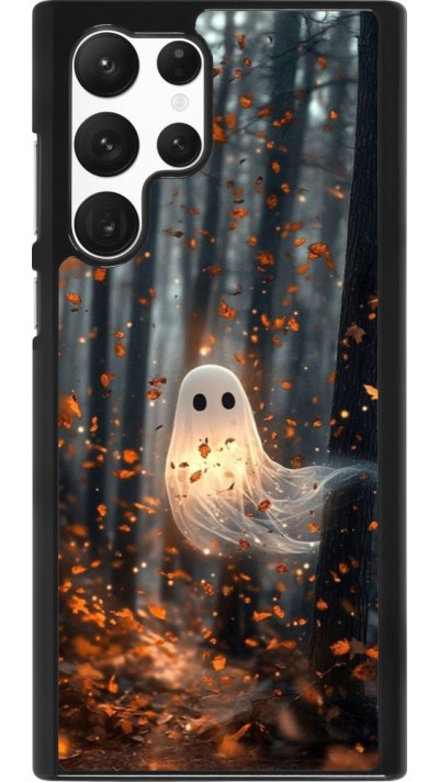 Samsung Galaxy S22 Ultra Case Hülle - Halloween 2025 Ghost in the forest