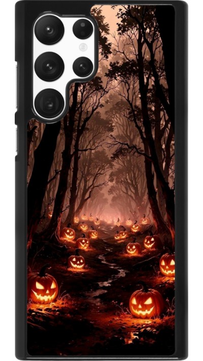 Samsung Galaxy S22 Ultra Case Hülle - Halloween 2025 Road of Terrifying Pumpkins
