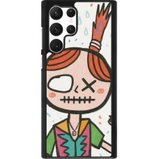 Samsung Galaxy S22 Ultra Case Hülle - Little Girl Sketch