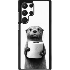 Samsung Galaxy S22 Ultra Case Hülle - Otter Toilettenpapier