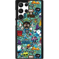 Samsung Galaxy S22 Ultra Case Hülle - Mixed Cartoons Turquoise
