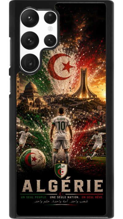 Samsung Galaxy S22 Ultra Case Hülle - Fussball Algerien splash 2026
