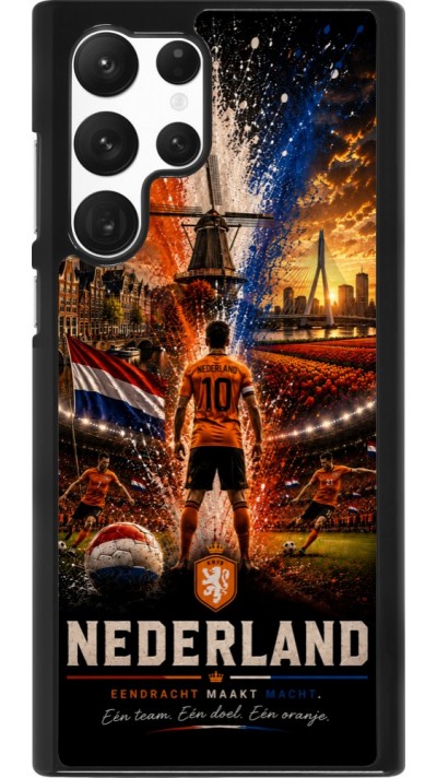 Samsung Galaxy S22 Ultra Case Hülle - Fussball Niederlande splash 2026
