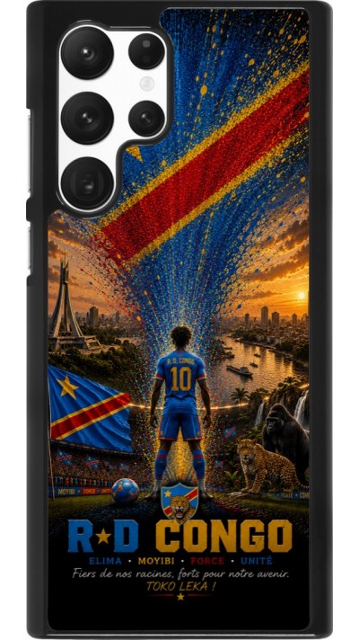Samsung Galaxy S22 Ultra Case Hülle - Fussball Demokratische Republik Kongo splash 2026