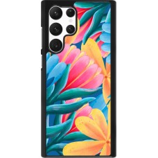 Samsung Galaxy S22 Ultra Case Hülle - Spring 23 colorful flowers