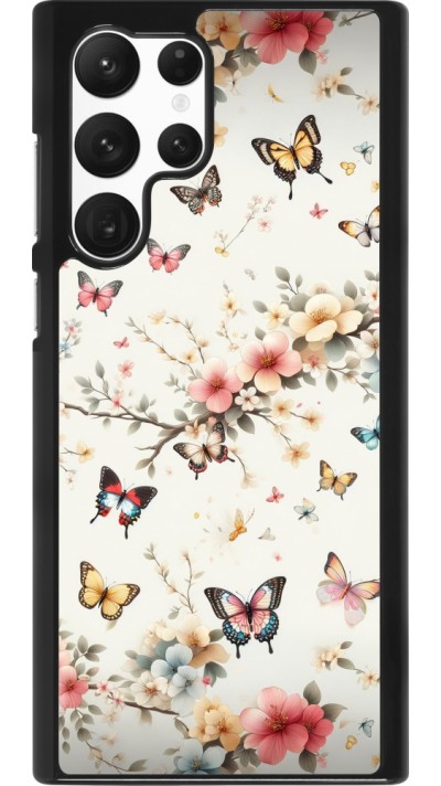 Coque Samsung Galaxy S22 Ultra - Spring 25 Papillons Légers
