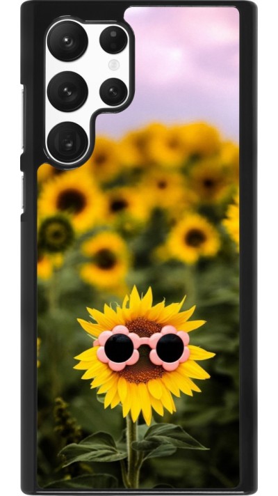 Samsung Galaxy S22 Ultra Case Hülle - Sunflower with glasses 2026