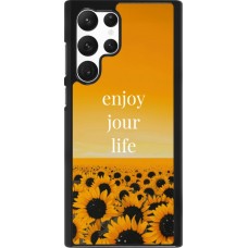Samsung Galaxy S22 Ultra Case Hülle - Summer 2025 Enjoy your life