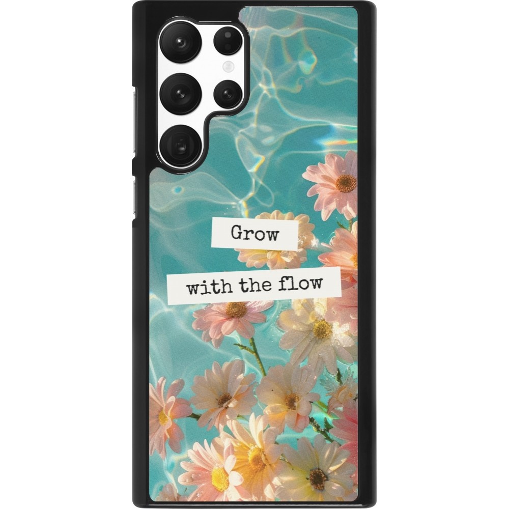 Samsung Galaxy S22 Ultra Case Hülle - Summer 2025 Grow with the flow