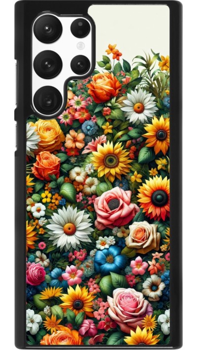 Coque Samsung Galaxy S22 Ultra - Summer Floral Pattern