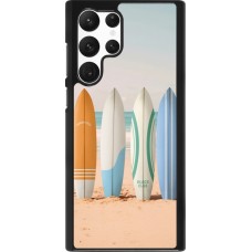 Samsung Galaxy S22 Ultra Case Hülle - Summer surfboard 2025