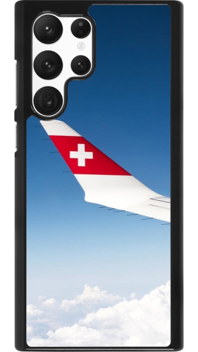 Coque Samsung Galaxy S22 Ultra - Fête Nationale Suisse Sky Swiss Flag